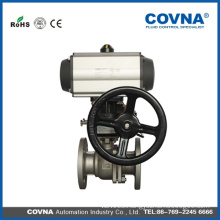 Lug wafer type stainless steel butterfly valve gear box